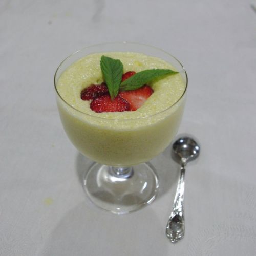 Sabayon aux ananas
